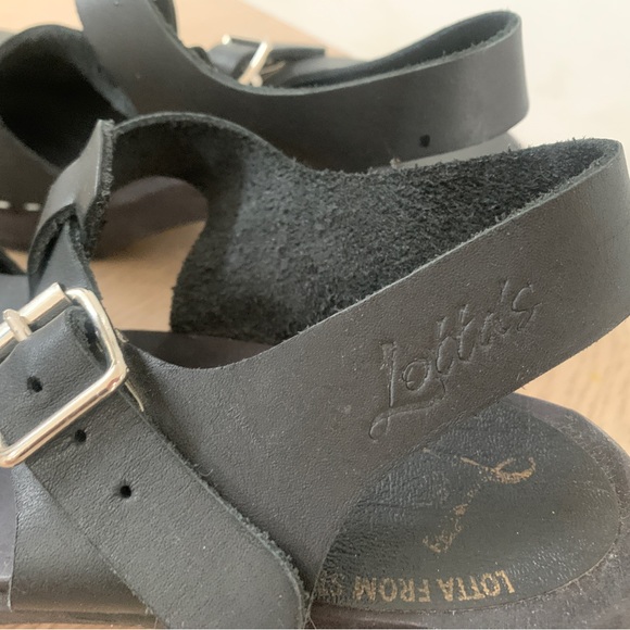 Lotta from Stocholm Highwood T-Bar Black with Black Sole - Picture 8 of 9